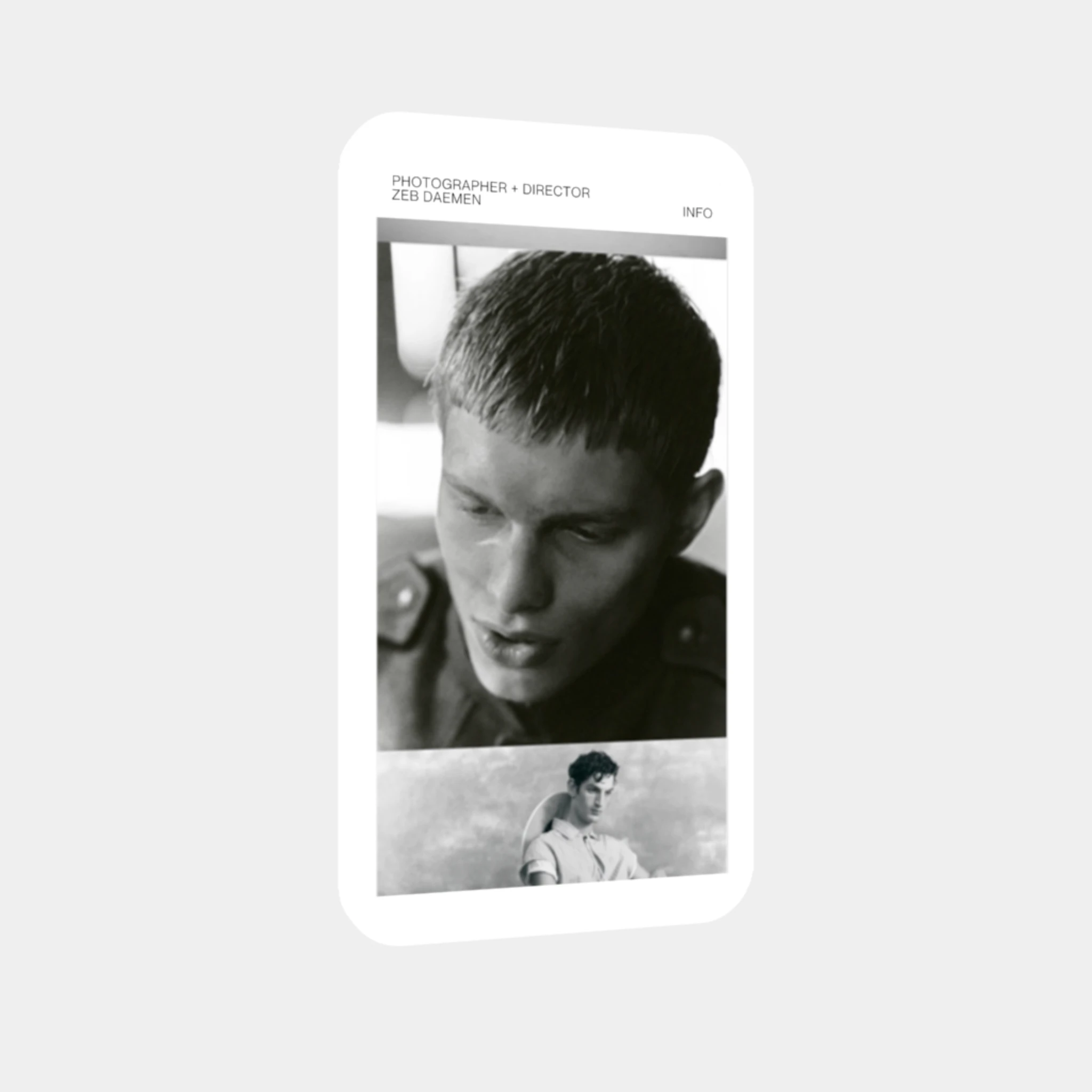 Website for Zeb Daemen